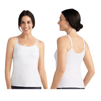 Amoena Valletta Camisole Tank Top, Size 12, White Ref# 57023012WH