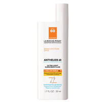 La RochePosay Anthelios SPF 60 Ultra Light Sunscreen Fluid, Normal to Combination Skin, 1.7 oz.