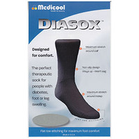 Diabetic Socks Black, Small