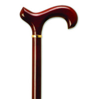 Men's Derby Handle Cane, Rosewood Stain, 36"  37"