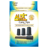 Replacement Rubber Cane Tip 16 mm, Black