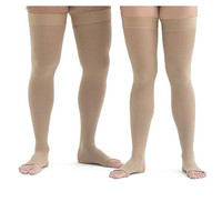Mediven Plus Thigh w/Silicone Top Band,Sz 4,Beige