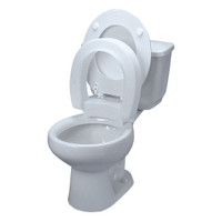 TallEtte Elevated Hinged Toilet Seat, Elongated