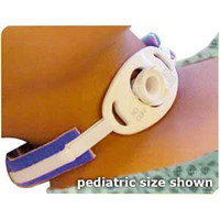 Universal Fit Pediatric Tracheostomy Collar up to 121/2" Neck, Blue