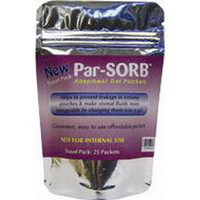 ParSorb Absorbent Gel Packets, 25 Per Pouch