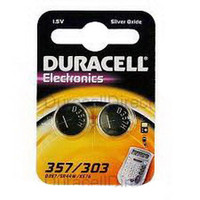 Duracell 1.5 V Silver Oxide Watch Battery # 357