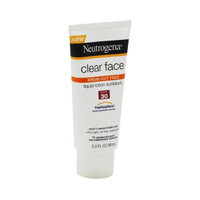 Neutrogena Clear Face Liquid Sunblock Lotion SPF 30, 3 oz.