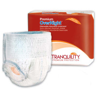 Tranquility Premium OverNight Disposable Absorbent Underwear Medium 34"  48"