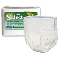 Tranquility Select Youth Disposable Absorbent Underwear Large 44"  54"