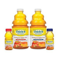 ThickIt AquaCare H2O Thickened Apple Juice Nectar Consistency, 1/2 Gallon