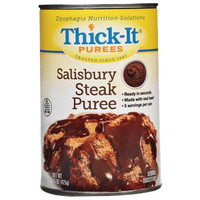 ThickIt Salisbury Steak Puree 15 oz. Can