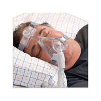 Amara Full Face CPAP Mask with Reduced Size Headgear and Frame, Medium