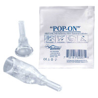 PopOn SelfAdhering Male External Catheter, Small 25 mm