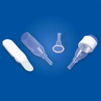 Natural NonAdhesive Male External Catheter, Medium 29 mm