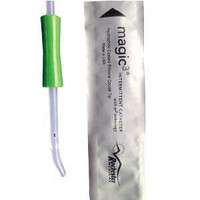 Magic3 Hydrophilic Coude Male Intermittent Catheter with SureGrip 10 Fr 16"