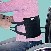 SafetySure Transfer Sling 19" L x 8" H, 3/8" Thickness, 4 Hand Grips