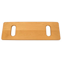 SafetySure Solid Maple Transfer Board with Hand Slots, 24" x 8"