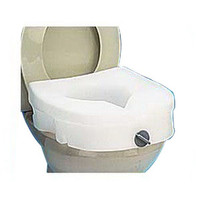 EZ Locked Raised Toilet Seat, Weight Capacity 300