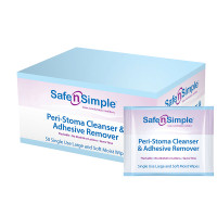 PeriStoma Cleanser and Adhesive Remover Wipe