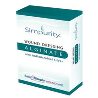 Simpurity Silver Alginate 8" x 8" Pad