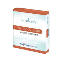 Safe N Simple Simpurity Hydrocolloid, 4" x 4"