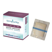 Safe N Simple Simpurity Foam with Adhesive Border 2" x 2"