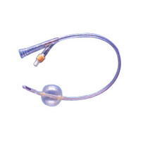 Soft Simplastic Coude 2Way Foley Catheter 18 Fr 30 cc