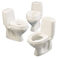 Etac Hi Loo Raised Toilet Seat, 4"