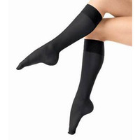 Cushioned Cotton Women's KneeHigh Compression Stockings Large Long