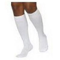 Cushioned Cotton,Calf,2030,Med,Long,Mens,White
