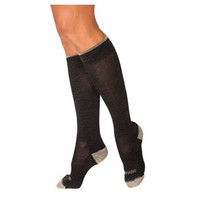 Merino Outdoor Socks, Calf, 1520 mmHg, Medium, Charcoal