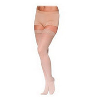 Soft Opaque Women's ThighHigh with GripTop, 1520 mm, Large Short, Nude