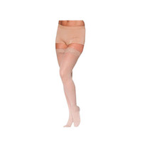 Soft Opaque ThighHigh with GripTop, 3040, Small, Short, Closed, Nude