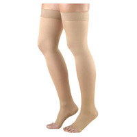 Select Comfort ThighHigh with GripTop, 3040, Small, Long, Open, Crispa