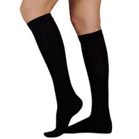 Select Comfort Women's KneeHigh Stockings, Large Long, 30  40 mmHg, Black