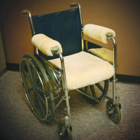 Sofsheep Sheepskin Wheelchair Seat Pad, Standard Adult, 18" x 16", Beige