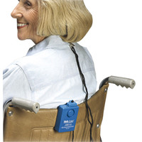 Wheel Chair Economy Alarm with SpringLoaded Clip, Blue