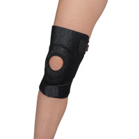 Leader Neoprene Reinforced Patella Knee Wrap, Universal
