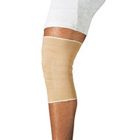 Leader Knee Compression, Beige, Large