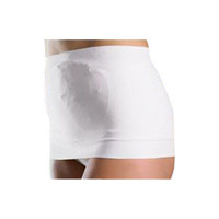 StomaSafe Plus Ostomy Support Garment, Small/Medium  33.5"  43.5" Hip Circumference, White