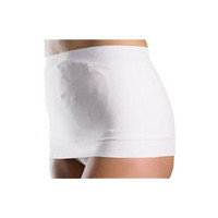 StomaSafe Plus Ostomy Support Garment, Large/XLarge, 471/2"  551/2" Hip Circumference, White