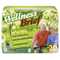Wellness Brief Super Absorbent XLarge 47"  67"