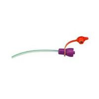 Nutrisafe 2 PVC Feeding Tube with Radiopaque Line 16 Fr 49" (125cm) 11.96 mL Prime, Closed End