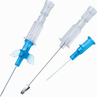 Introcan Safety IV Catheter 22G x 1", Polyurethane