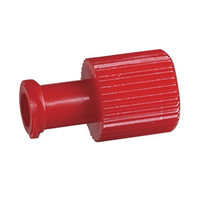 Red Cap Replacement Luer Cap, Dual Function