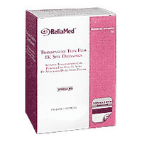 ReliaMed Sterile LatexFree Transparent Thin Film I.V. Site Adhesive Dressing 23/8" x 23/4"