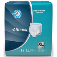 Attends Super Plus Absorbency Pull-On Protective Underwear with Leakage Barrier X-Large 58" - 68"  48APP0740-Case