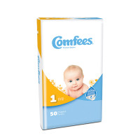 Comfees Baby Diapers - Size 1  48CMF1-Pack(age)