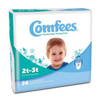 Comfees Boy Training Pants - Size 2T-3T  48CMFB2-Pack(age)
