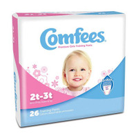 Comfees Girl Training Pants - Size 2T-3T  48CMFG2-Pack(age)